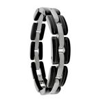 Fashion, accesorii si bijuterii - Barbati - Bijuterii barbati - Bratari barbati - Bratara din otel inoxidabil, Grad chirurgical 316L, Fine line, A4S7705 - Infinity.ro