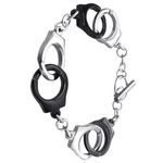 Fashion, accesorii si bijuterii - Barbati - Bijuterii barbati - Bratari barbati - Bratara din otel inoxidabil, Grad chirurgical 316L, Catuse, A4S11732 - Infinity.ro