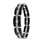 Fashion, accesorii si bijuterii - Barbati - Bijuterii barbati - Bratari barbati - Bratara din otel inoxidabil, Grad chirurgical 316L, Fine line, A4S7705 - Infinity.ro