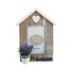 Market - Cadouri - Rame si albume foto - Rama foto din lemn cu lavanda sitext, 640E - Infinity.ro