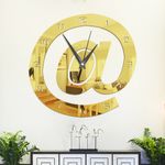 Casa si Gradina - Decoratiuni - Decoratiuni perete - Ceas decorativ de perete, Oglinda acrilica, 28 cm, MC-009 - Infinity.ro