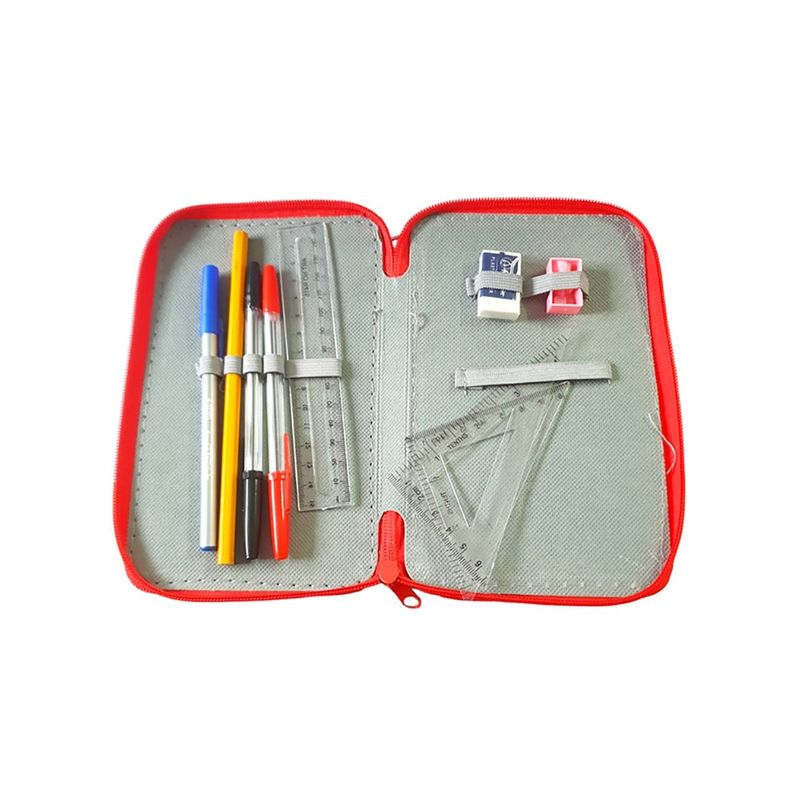 Carti si Birotica - Rechizite - Penare - Penar pentru copii Fructe, rosu, 20 cm, LTOY48 - Infinity.ro