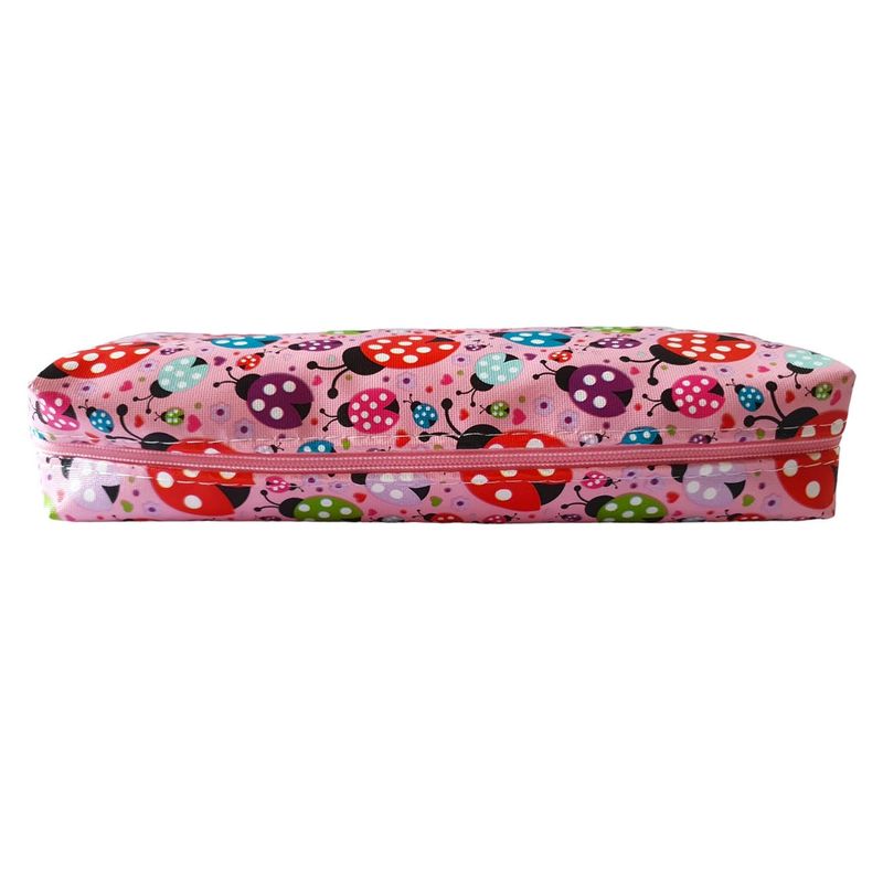 Carti si Birotica - Rechizite - Penare - Penar pentru copii cu Buburuze, roz, 21 cm, LTOY38 - Infinity.ro