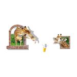 Casa si Gradina - Decoratiuni - Stickere decorative - Sticker decorativ, fereastra cu 2 girafe 130 cm, 60STK - Infinity.ro