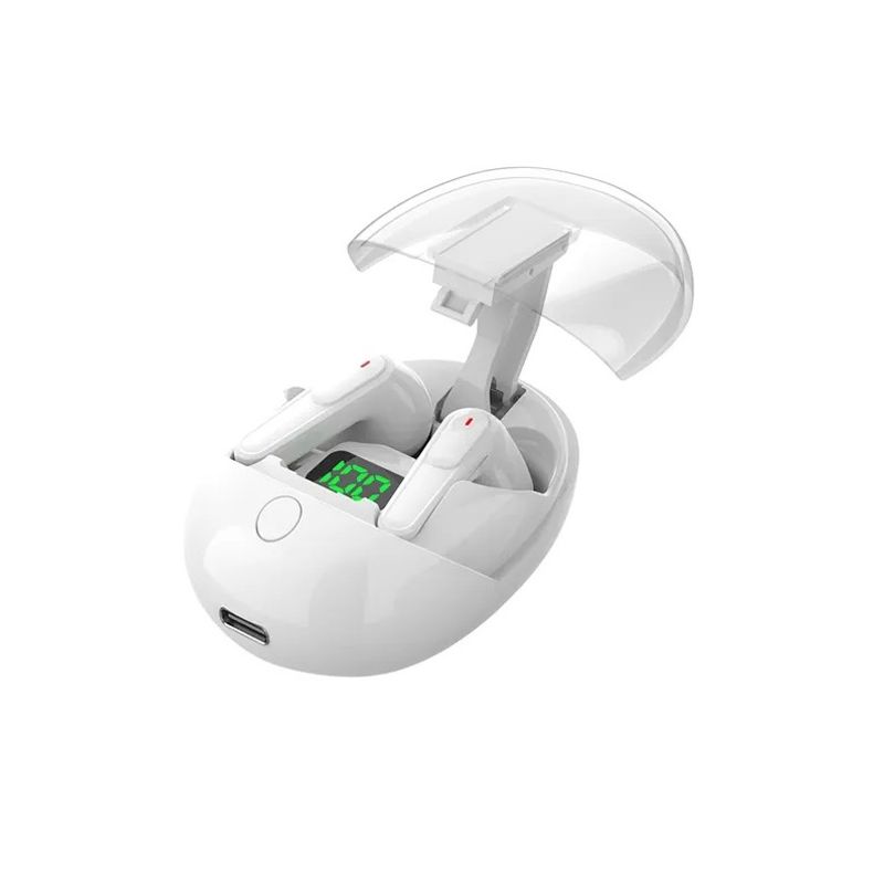 TV, Audio-Video si Foto - Portabile audio - Casti audio - Casti Wireless Audio Pro One, Bluetooth 5.3, TWS, Control Atingere, Noise Cancelling, Compatibile Android/iOS Gaming Alb - Infinity.ro