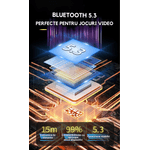 TV, Audio-Video si Foto - Portabile audio - Casti audio - Casti Wireless Audio Pro One, Bluetooth 5.3, TWS, Control Atingere, Noise Cancelling, Compatibile Android/iOS Gaming Alb - Infinity.ro