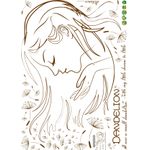Casa si Gradina - Decoratiuni - Stickere decorative - Sticker decorativ, flori, 115 cm, 722STK - Infinity.ro