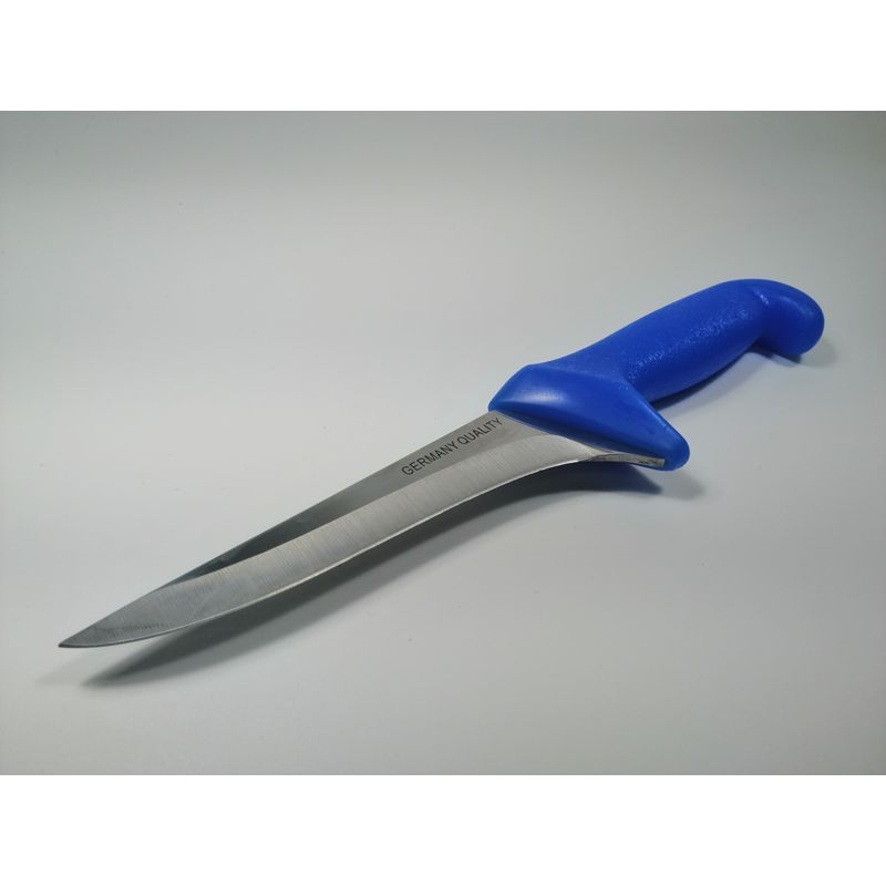 Casa si Gradina - Bucatarie si vesela - Vesela si tacamuri - Cutite si seturi de cutite - Cutit de transat, otel inoxidabil, 29 cm, albastru - Infinity.ro