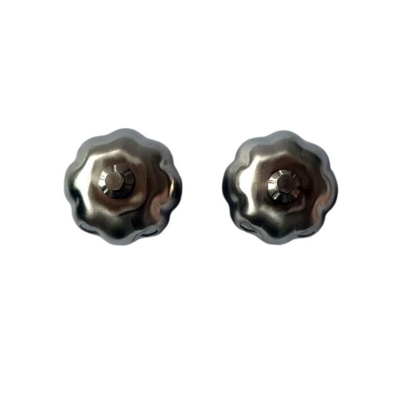 Casa si Gradina - Bucatarie si vesela - Accesorii bar - Forme cuburi de gheata - Set 2 Cuburi Dovleac pentru racirea bauturilor, argintiu, 4 cm, HML58 - Infinity.ro