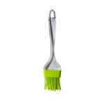 Casa si Gradina - Bucatarie si vesela - Ustensile bucatarie - Pensule, spatule si teluri bucatarie - Pensula de uns din silicon, verde, 22 cm, 298COF-2 - Infinity.ro