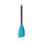 Casa si Gradina - Bucatarie si vesela - Ustensile bucatarie - Pensule, spatule si teluri bucatarie - Spatula din metal cu silicon, albastru, 30 cm, 322COF-2 - Infinity.ro