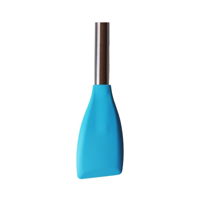 Casa si Gradina - Bucatarie si vesela - Ustensile bucatarie - Pensule, spatule si teluri bucatarie - Spatula din metal cu silicon, albastru, 30 cm, 322COF-2 - Infinity.ro