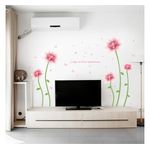 Casa si Gradina - Decoratiuni - Stickere decorative - Sticker decorativ, flori roz, 187 cm, 732STK - Infinity.ro