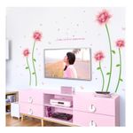Casa si Gradina - Decoratiuni - Stickere decorative - Sticker decorativ, flori roz, 187 cm, 732STK - Infinity.ro