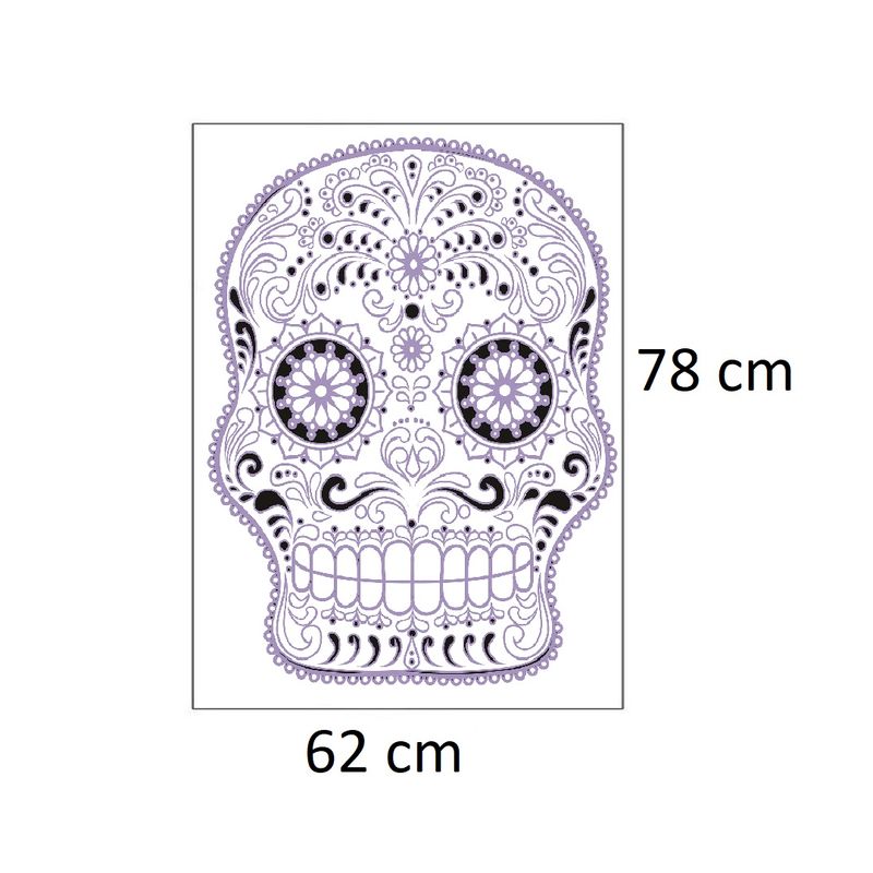 Casa si Gradina - Decoratiuni - Stickere decorative - Sticker decorativ, Skull, 78 cm, 216STK-13 - Infinity.ro