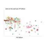 Casa si Gradina - Decoratiuni - Stickere decorative - Sticker decorativ, Ramura cu flori, 145 cm, 719STK - Infinity.ro