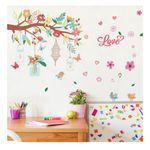 Casa si Gradina - Decoratiuni - Stickere decorative - Sticker decorativ, Ramura cu flori, 145 cm, 719STK - Infinity.ro