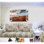 Casa si Gradina - Decoratiuni - Stickere decorative - Sticker decorativ, Fereastra 3D, Cer, 85 cm, 549STK - Infinity.ro