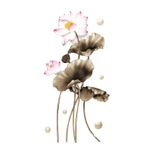 Casa si Gradina - Decoratiuni - Stickere decorative - Sticker decorativ, flori, 112 cm, 751STK - Infinity.ro