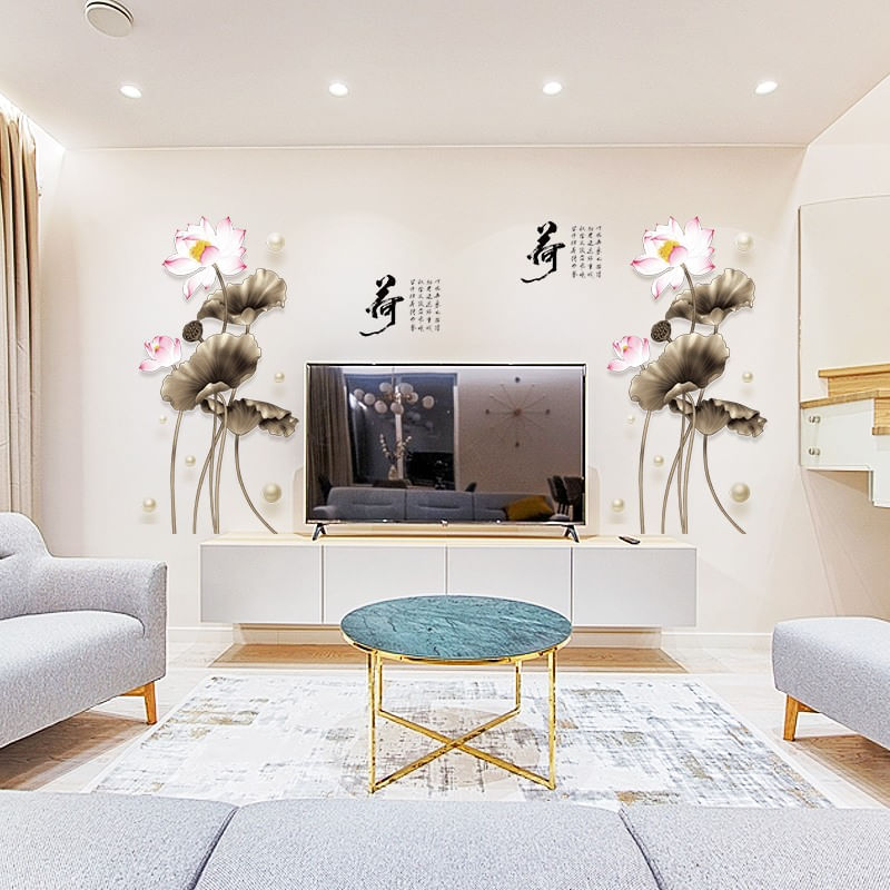 Casa si Gradina - Decoratiuni - Stickere decorative - Sticker decorativ, flori, 112 cm, 751STK - Infinity.ro