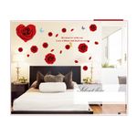 Casa si Gradina - Decoratiuni - Stickere decorative - Sticker decorativ, Trandafiri, 160 cm, 735STK - Infinity.ro
