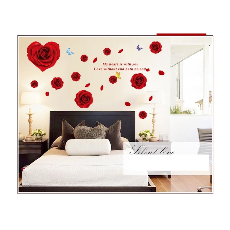 Casa si Gradina - Decoratiuni - Stickere decorative - Sticker decorativ, Trandafiri, 160 cm, 735STK - Infinity.ro