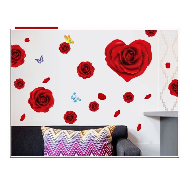 Casa si Gradina - Decoratiuni - Stickere decorative - Sticker decorativ, Trandafiri, 160 cm, 735STK - Infinity.ro