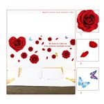 Casa si Gradina - Decoratiuni - Stickere decorative - Sticker decorativ, Trandafiri, 160 cm, 735STK - Infinity.ro