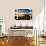 Casa si Gradina - Decoratiuni - Stickere decorative - Sticker decorativ, Fereastra 3D, Cer, 85 cm, 531STK - Infinity.ro