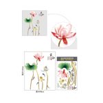 Casa si Gradina - Decoratiuni - Stickere decorative - Sticker decorativ, flori, 120 cm, 755STK - Infinity.ro