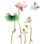 Casa si Gradina - Decoratiuni - Stickere decorative - Sticker decorativ, flori, 120 cm, 755STK - Infinity.ro