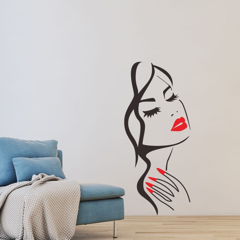 Casa si Gradina - Decoratiuni - Stickere decorative - Sticker decorativ, Girl, 57 cm, 820STK - Infinity.ro