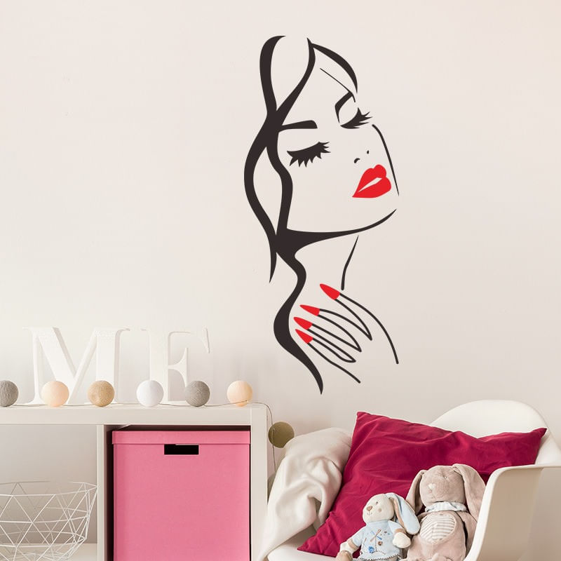 Casa si Gradina - Decoratiuni - Stickere decorative - Sticker decorativ, Girl, 57 cm, 820STK - Infinity.ro