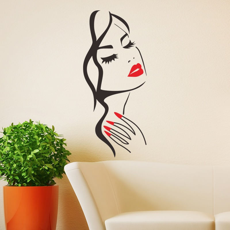 Casa si Gradina - Decoratiuni - Stickere decorative - Sticker decorativ, Girl, 57 cm, 820STK - Infinity.ro