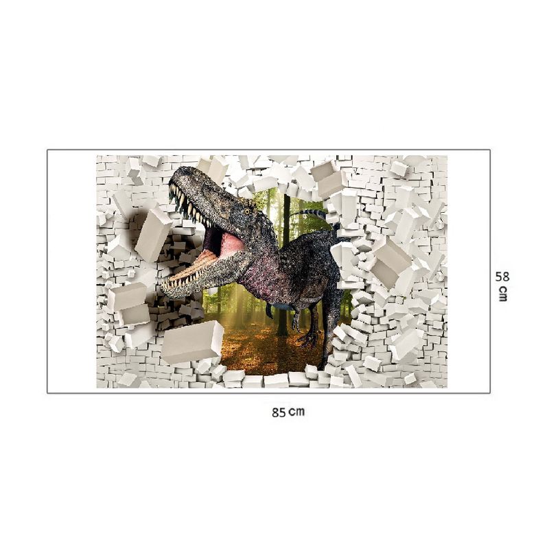 Casa si Gradina - Decoratiuni - Stickere decorative - Sticker decorativ cu Dinozauri, 85 cm, 233STK - Infinity.ro