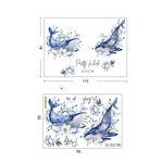 Casa si Gradina - Decoratiuni - Stickere decorative - Sticker decorativ, Balene, 115 cm, 748STK - Infinity.ro
