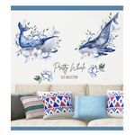 Casa si Gradina - Decoratiuni - Stickere decorative - Sticker decorativ, Balene, 115 cm, 748STK - Infinity.ro