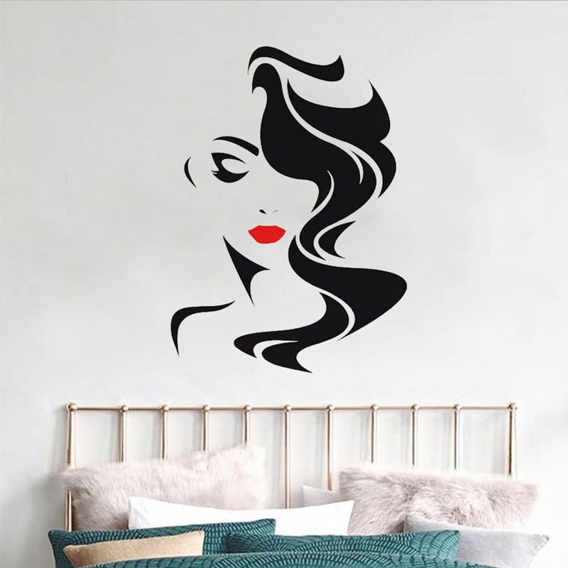 Casa si Gradina - Decoratiuni - Stickere decorative - Sticker decorativ, Woman, 62 cm, 807STK - Infinity.ro