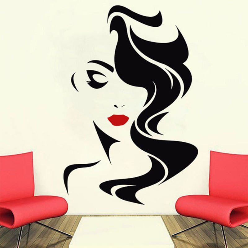 Casa si Gradina - Decoratiuni - Stickere decorative - Sticker decorativ, Woman, 62 cm, 807STK - Infinity.ro