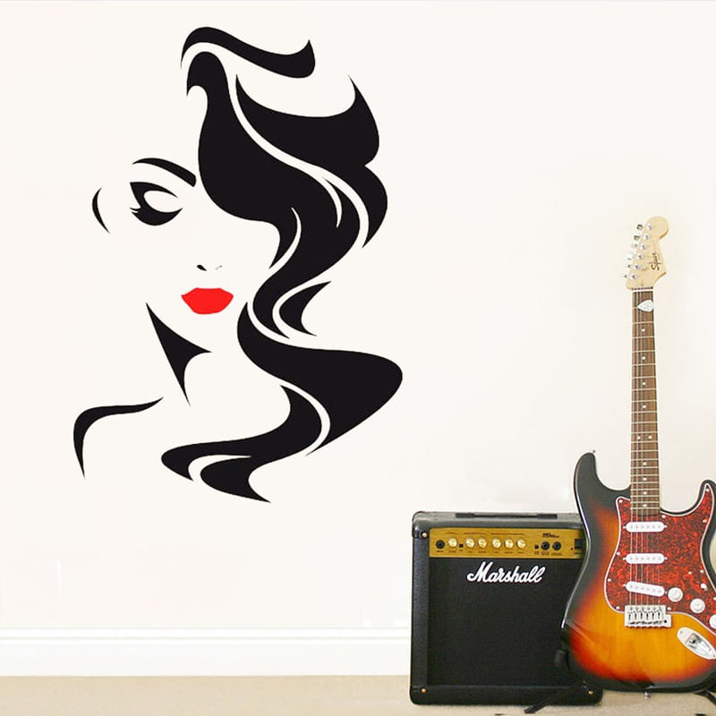 Casa si Gradina - Decoratiuni - Stickere decorative - Sticker decorativ, Woman, 62 cm, 807STK - Infinity.ro