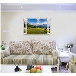 Casa si Gradina - Decoratiuni - Stickere decorative - Sticker decorativ, Fereastra 3D, Cer, 85 cm, 683STK - Infinity.ro