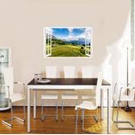 Casa si Gradina - Decoratiuni - Stickere decorative - Sticker decorativ, Fereastra 3D, Cer, 85 cm, 683STK - Infinity.ro