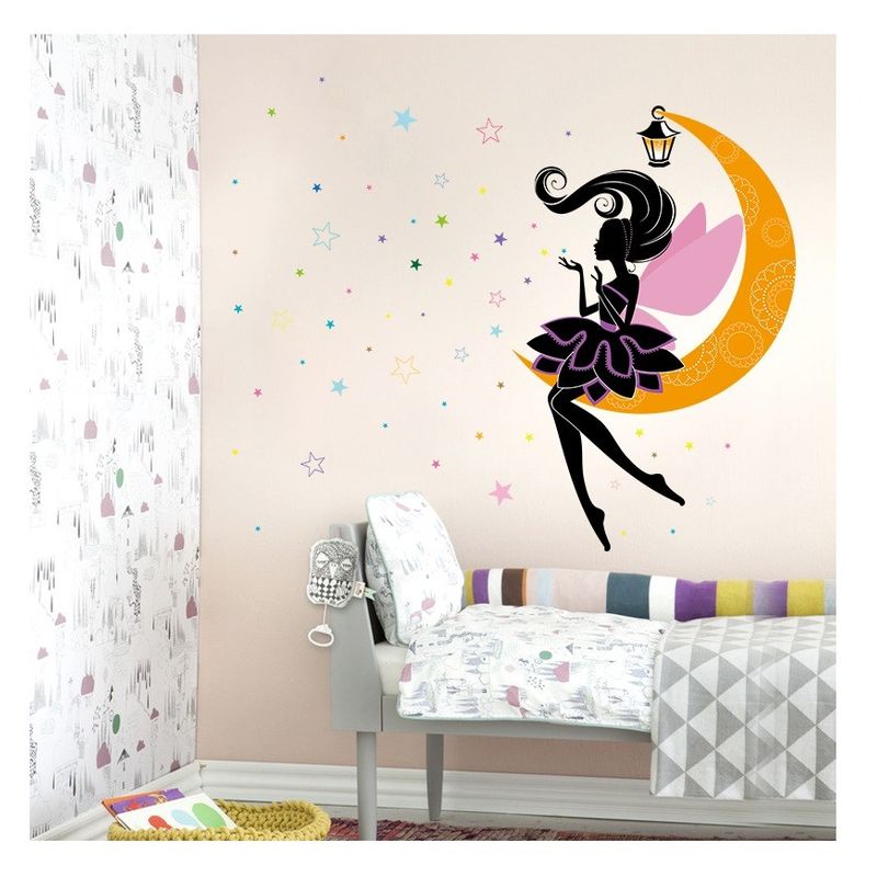 Casa si Gradina - Decoratiuni - Stickere decorative - Sticker decorativ, Printesa pe luna, 122 cm, 707STK - Infinity.ro