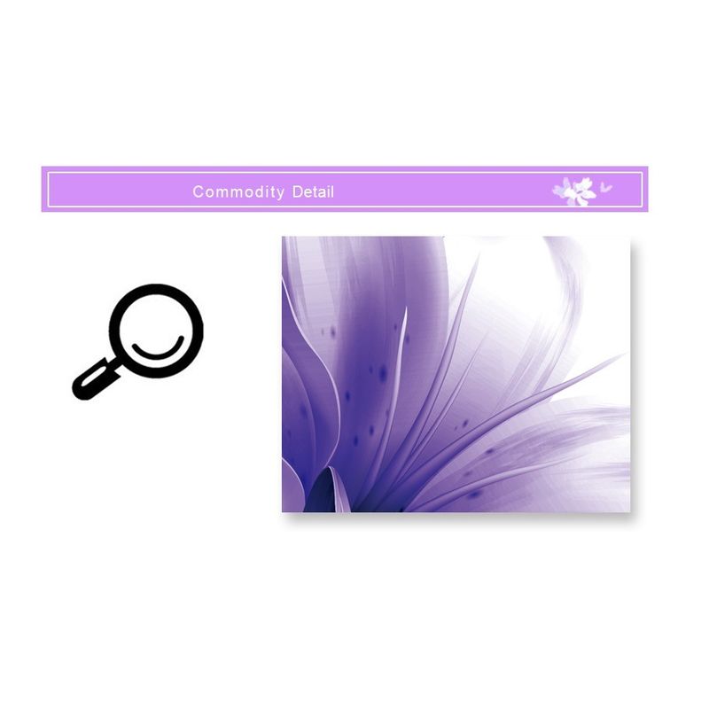 Casa si Gradina - Decoratiuni - Stickere decorative - Sticker decorativ, flori mov, 170 cm, 739STK - Infinity.ro