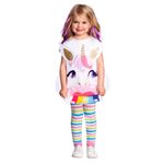 Jucarii, Copii si Bebe - Jucarii si jocuri - Jucarii de rol - Masti si costume copii - Costum Unicorn Tabard pentru fete 3-4 ani 104 cm - Infinity.ro