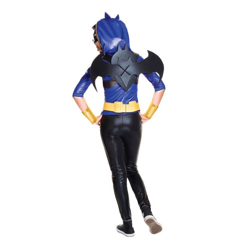 Jucarii, Copii si Bebe - Jucarii si jocuri - Jucarii de rol - Masti si costume copii - Costum Batgirl Deluxe cu accesorii pentru fete 8-10 ani 134-148 cm - Infinity.ro
