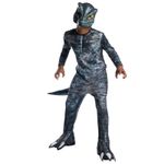 Jucarii, Copii si Bebe - Jucarii si jocuri - Jucarii de rol - Masti si costume copii - Costum Velociraptor Jurassic World pentru copii 104 cm 3-4 ani - Infinity.ro