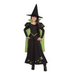 Jucarii, Copii si Bebe - Jucarii si jocuri - Jucarii de rol - Masti si costume copii - Costum Vrajitoarea Vestului pentru fete 3-5 ani 104-110 cm - Infinity.ro