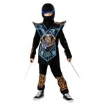 Jucarii, Copii si Bebe - Jucarii si jocuri - Jucarii de rol - Masti si costume copii - Costum ninja razboinic cu accesorii pentru baieti 3-4 ani 104 cm - Infinity.ro