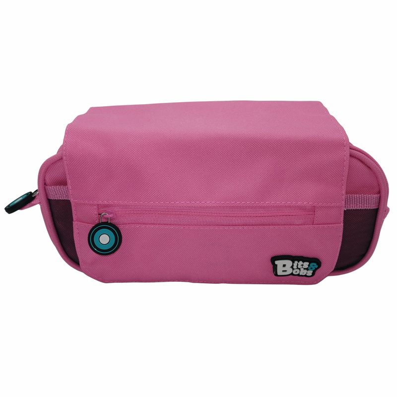 Carti si Birotica - Rechizite - Penare - Penar 3 compartimente Bits&Bobs Roz - Infinity.ro